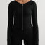 Ribbed Seamless Zip Jackets
