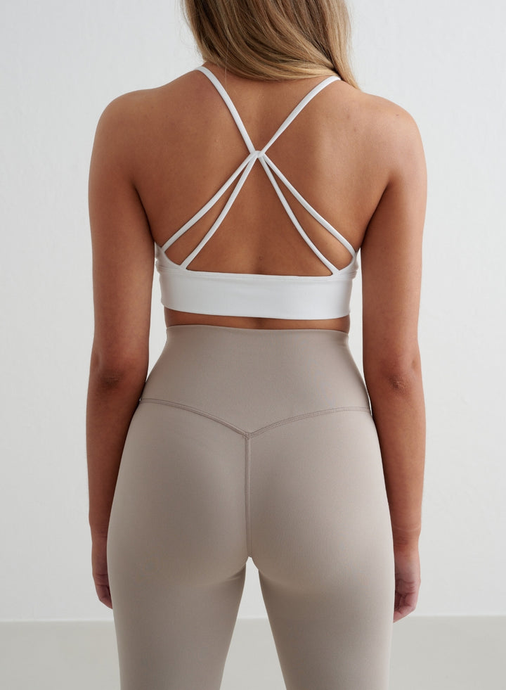 White Sense Strap Bra [S - 175 cm]