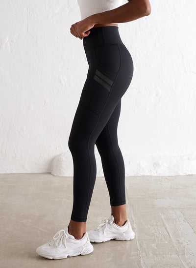 Leggings Women's Lamé Black Size Large for Dance, Casual, or