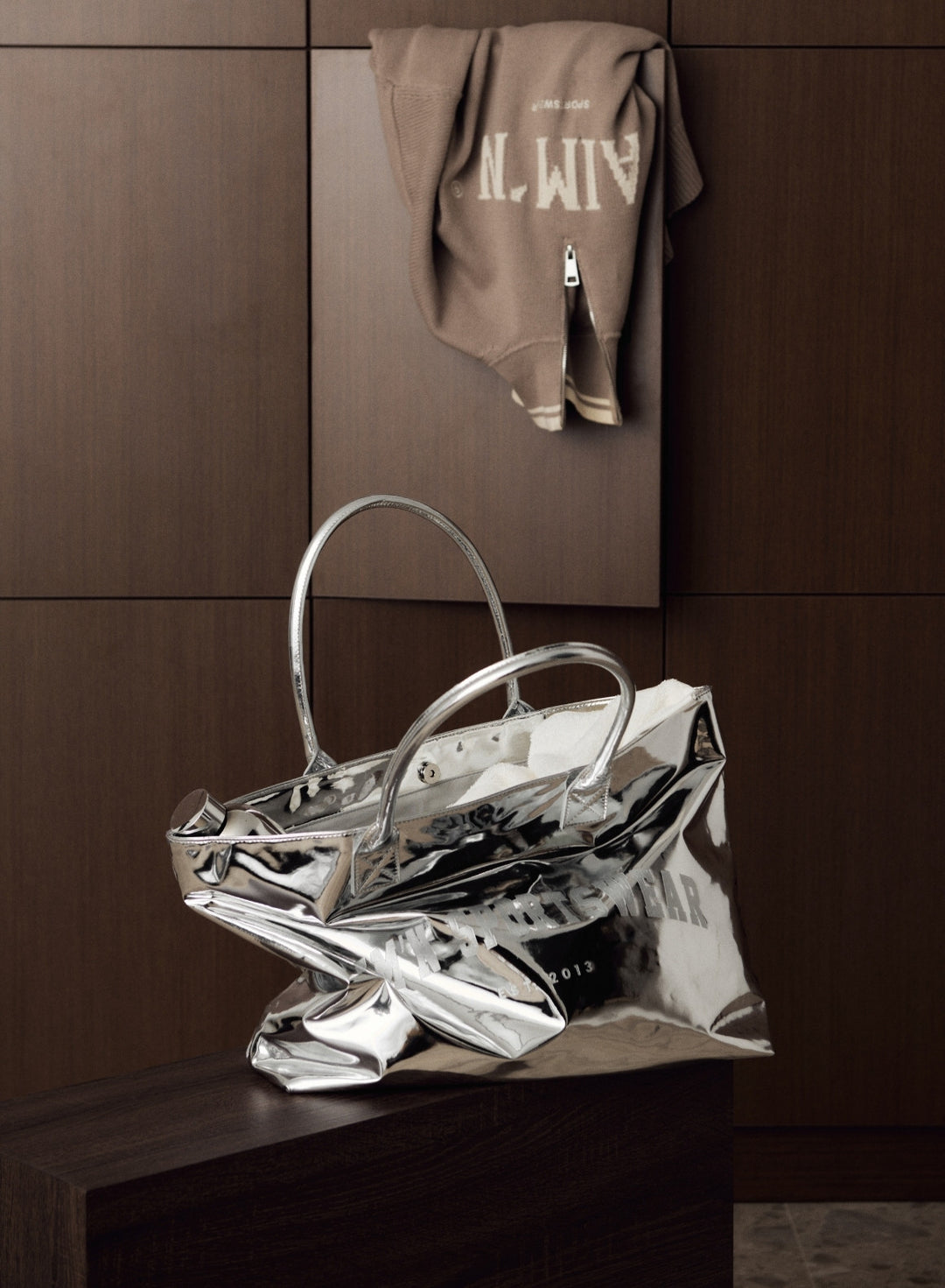 Chrome Tote Bag – AIM'N EU