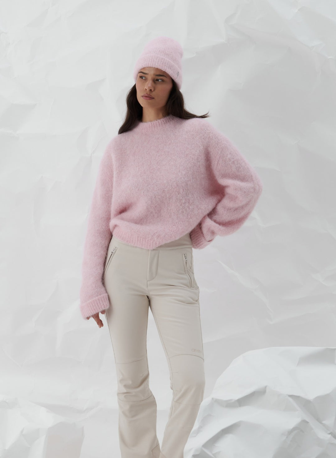 Winter Bloom Alpaca Knit Sweater – AIM'N EU