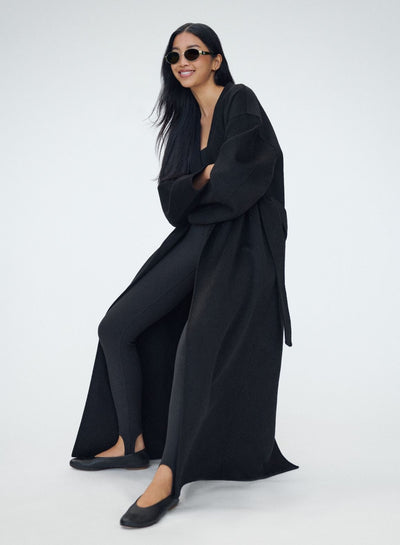 Black Wool Coat
