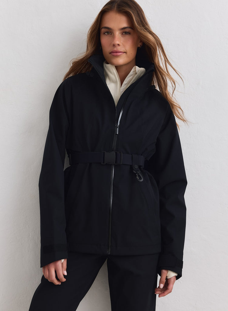Black 3L Shell Jacket – AIM'N EU
