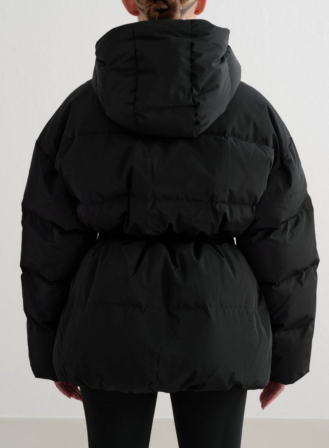 Black Moment Puffer Jacket – AIM'N EU