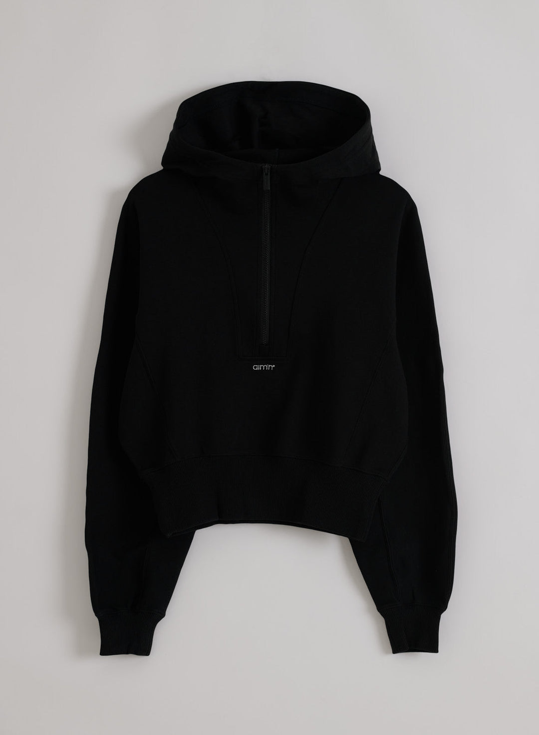 【美品】type H half sleeve / innocent black Black Sportif Half Zip Hood – AIM'N EU