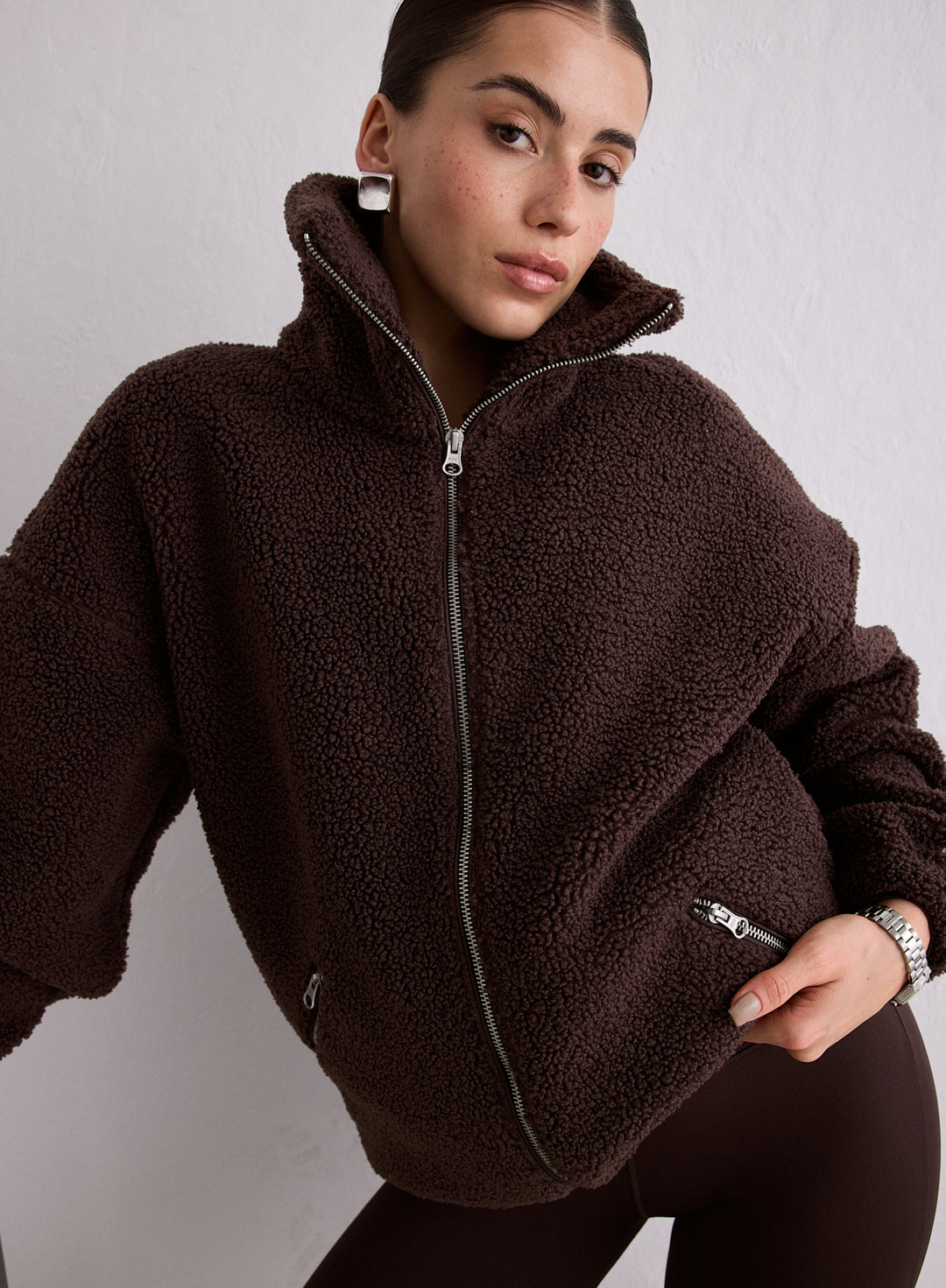 Cacao Pile Jacket – AIM'N EU