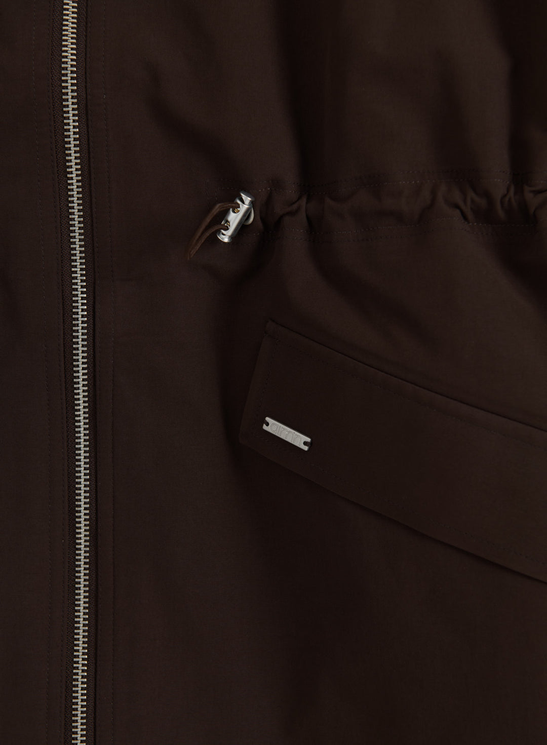 Chocolate Waterproof Zip Jacket – AIM'N EU