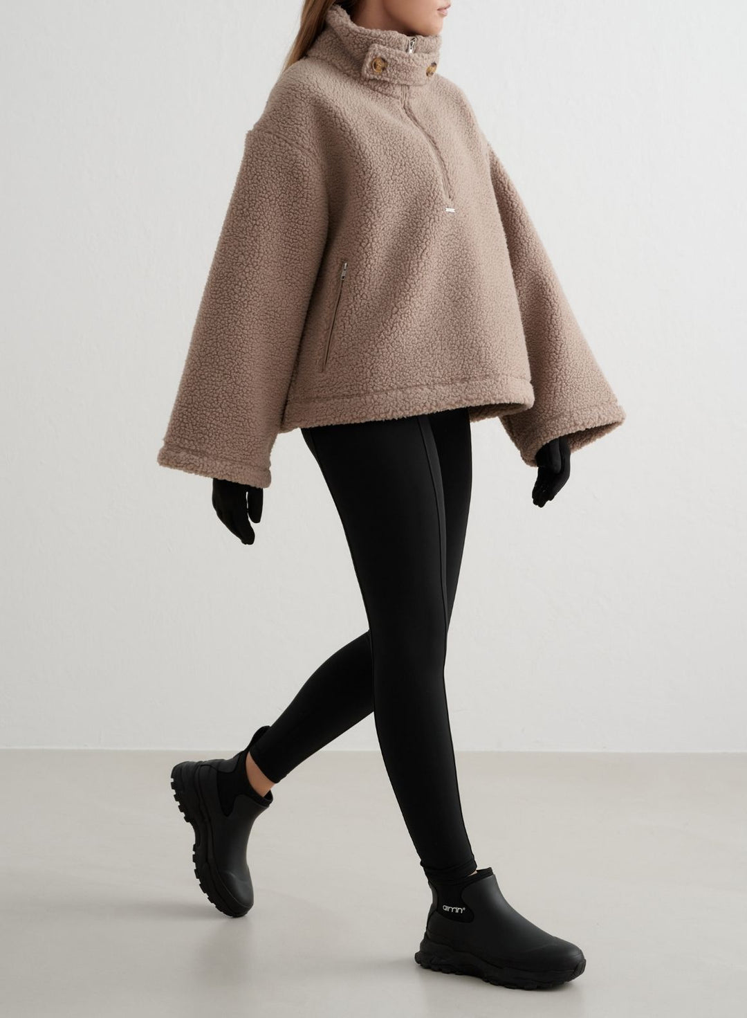 Dark Clay Pile Anorak – AIM'N EU
