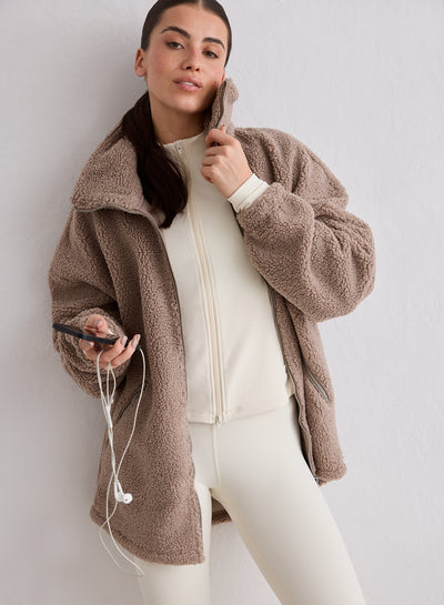 Women's Teddy Jacket – Shop Cozy Teddy Jackets – AIM'N EU