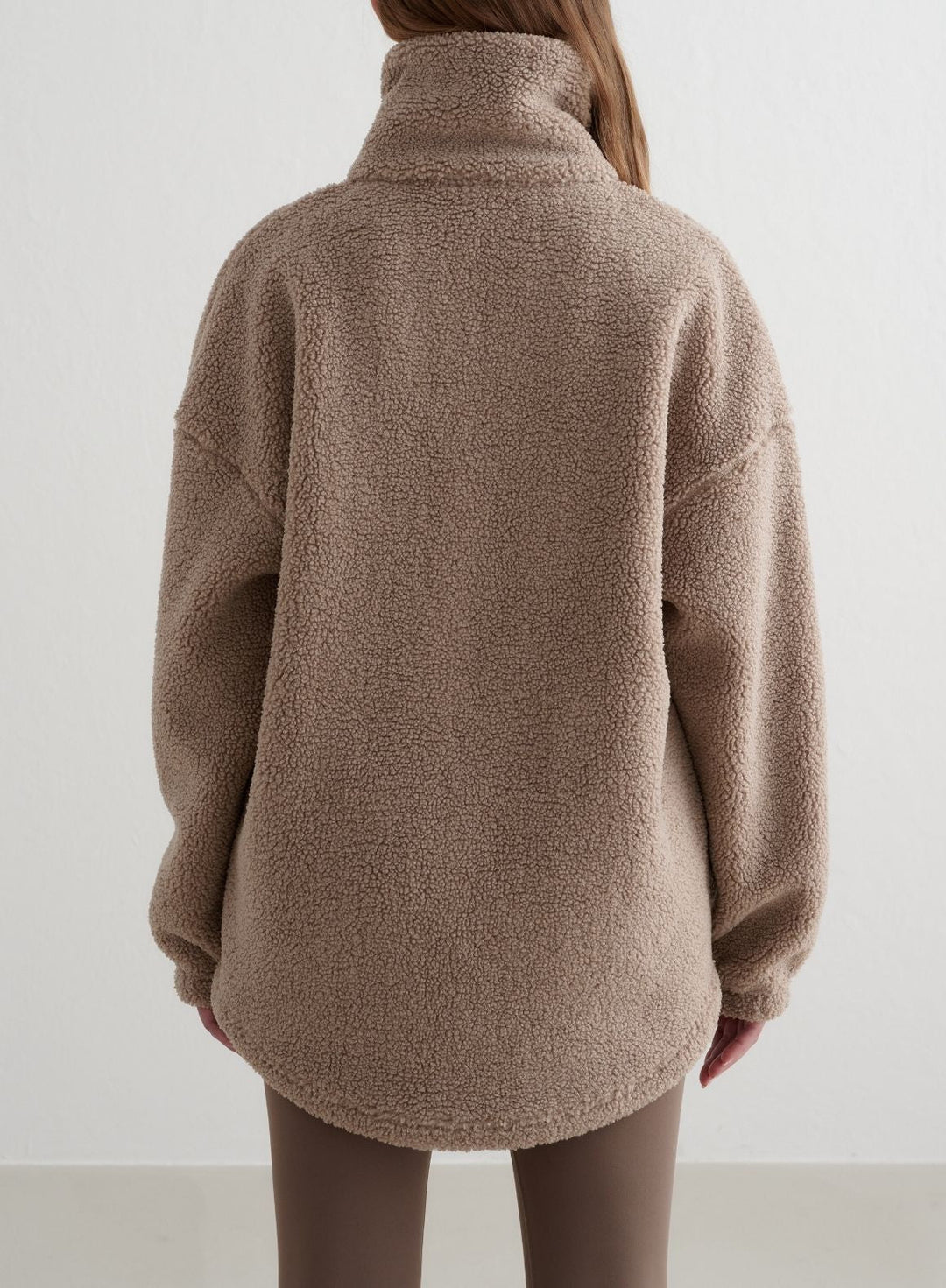 Dark Clay Pile Jacket – AIM'N EU
