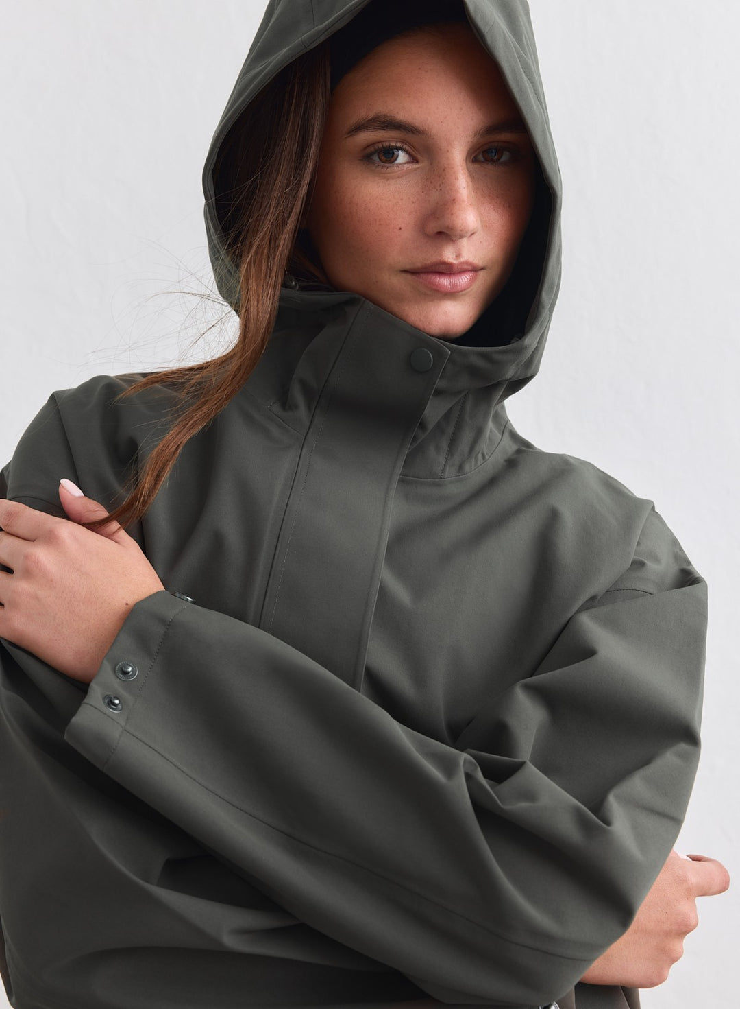 Dark Ivy Waterproof Oversized Anorak – AIM'N EU