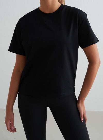 Black Boxy T-shirt