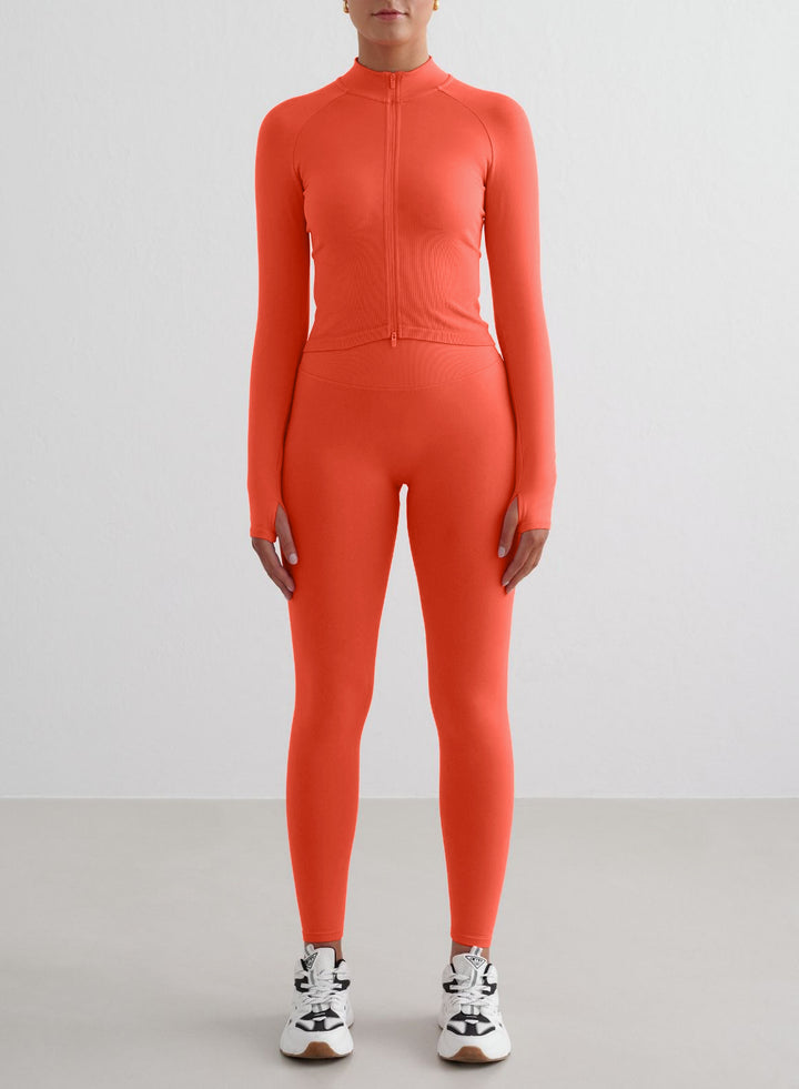 Tangerine Shape Seamless Zip Jacket [S - 175 cm]