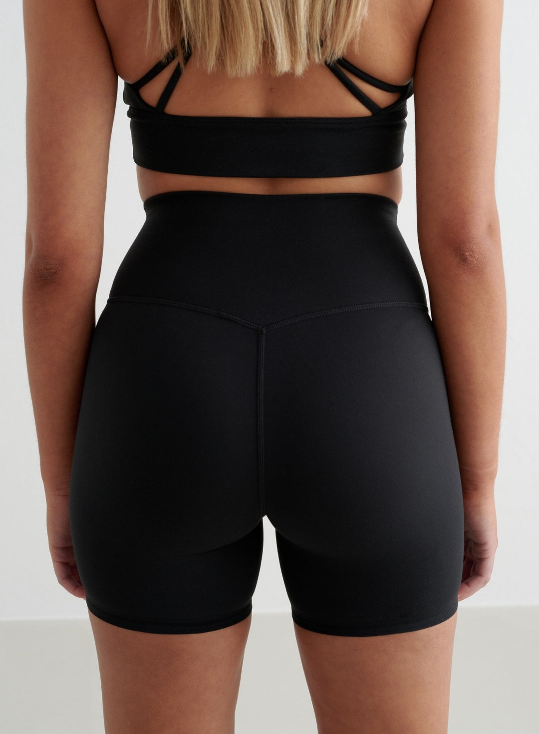 Black Sense Midi Biker Shorts – AIM'N EU