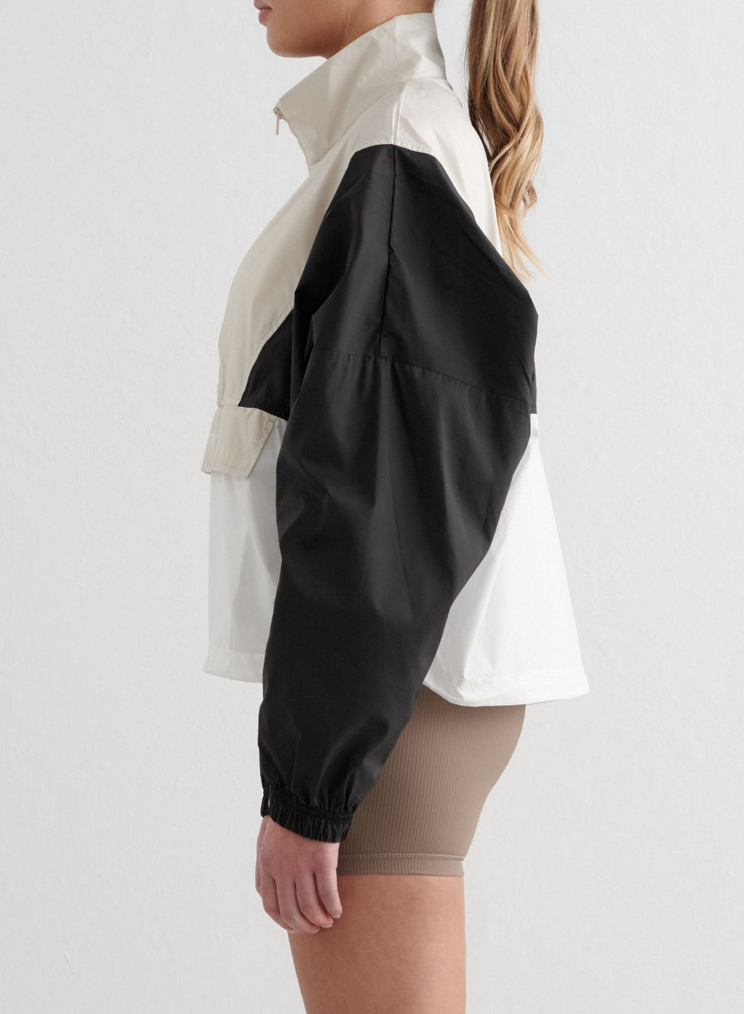 Café Au Lait Balance Blocked Windstopper Jacket – AIM'N EU