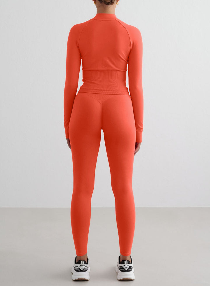 Tangerine Shape Seamless Zip Jacket [S - 175 cm]