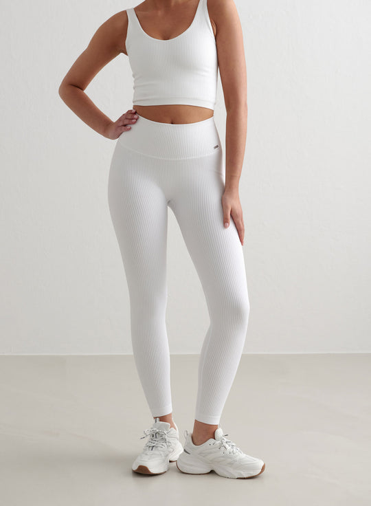 White athletic tights hotsell